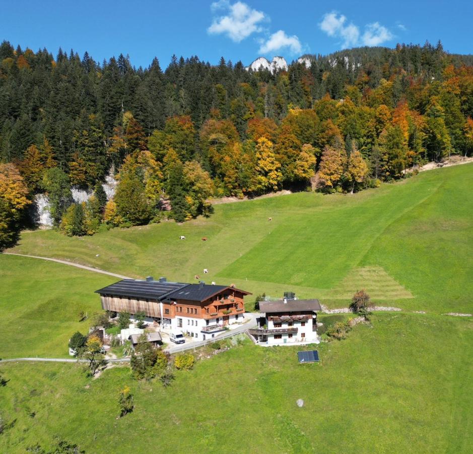 Biobauernhof Schneiderbauer Apartment อุนเคน ภายนอก รูปภาพ