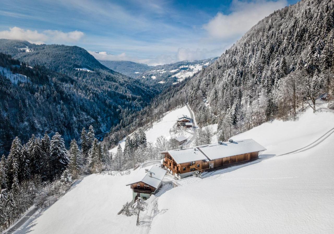 Biobauernhof Schneiderbauer Apartment อุนเคน ภายนอก รูปภาพ