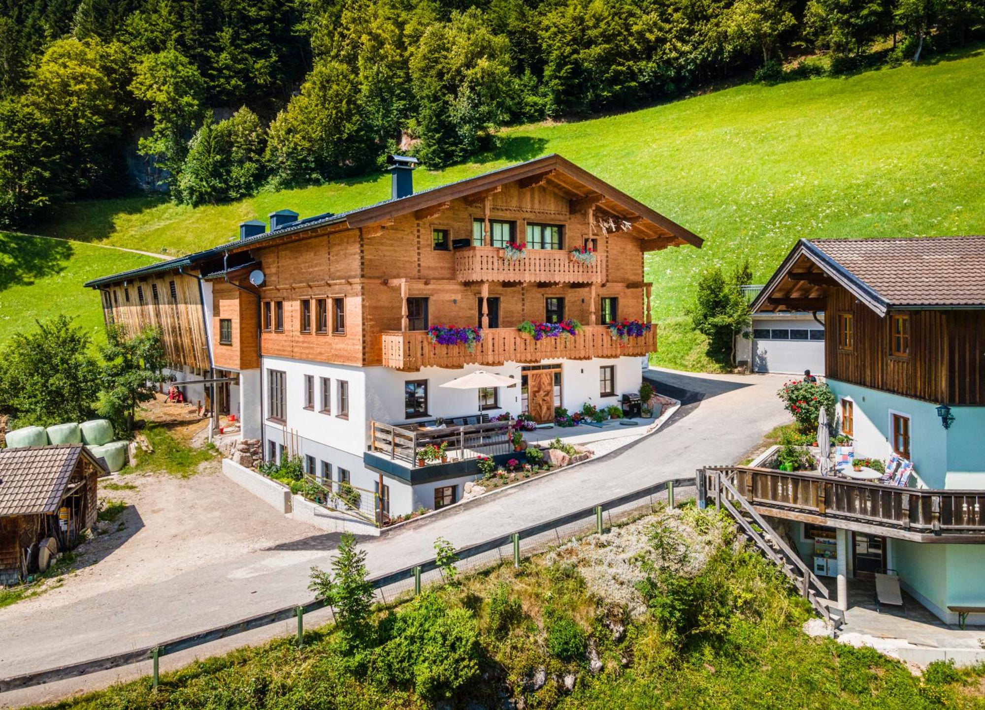 Biobauernhof Schneiderbauer Apartment อุนเคน ภายนอก รูปภาพ