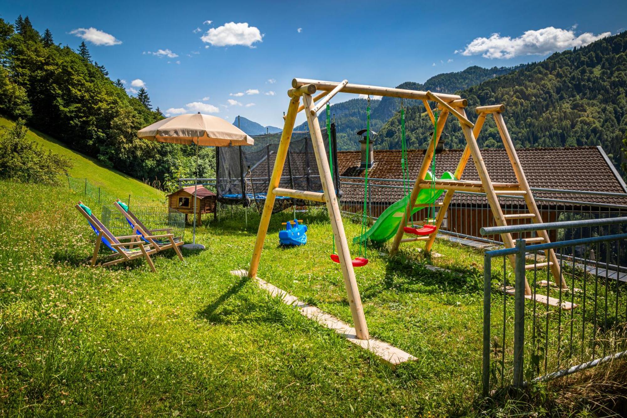 Biobauernhof Schneiderbauer Apartment อุนเคน ภายนอก รูปภาพ